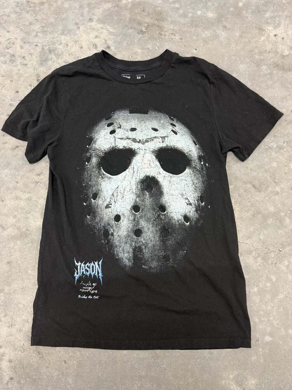 Friday the 13th Jason Voorhees Hockey Mask T-Shirt